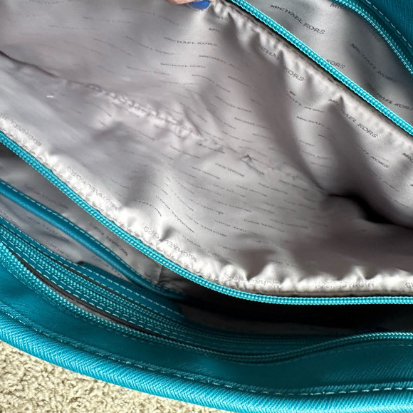 Michael Kors Jet Set Travel Large Saffiano Leather Tote Bag - Picture 11 of 15